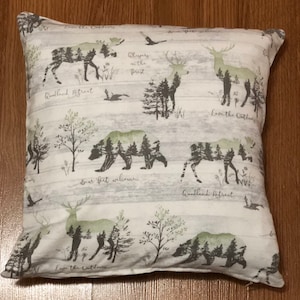 Wilderness Print Pillow Cover