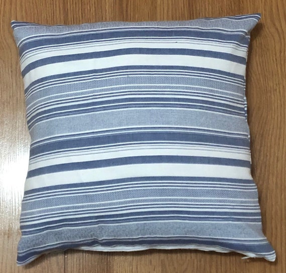 Blue and White Decorative Pillow Cover