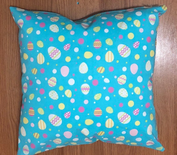 Easter Egg Print Pillow Cover