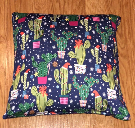 Holiday Cactus Decorative Pillow Cover