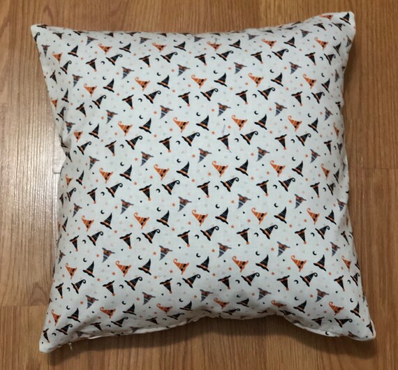 Witch Hat Print Decorative Pillow Cover