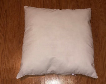 18x18 Pillow Insert 18x18 Pillow Forms 18x18 Hypoallergenic - Etsy
