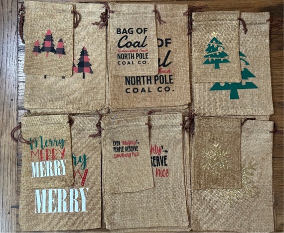 Holiday Gift Bags - Set of 2