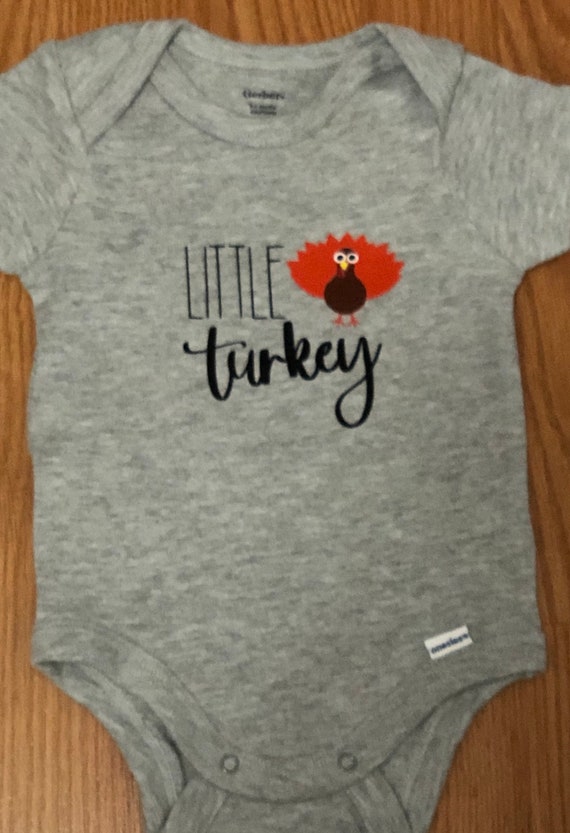 Little Turkey Toddler T-shirt or Onesie