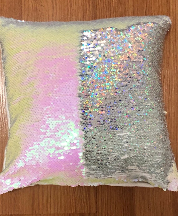 Reversible Sequins Pillow Cover