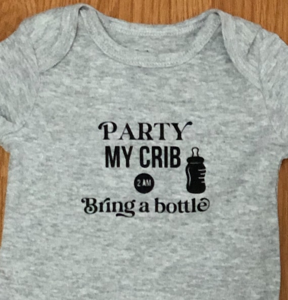 Party at My Crib Onesie