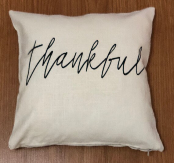 Thankful Pillow Cover