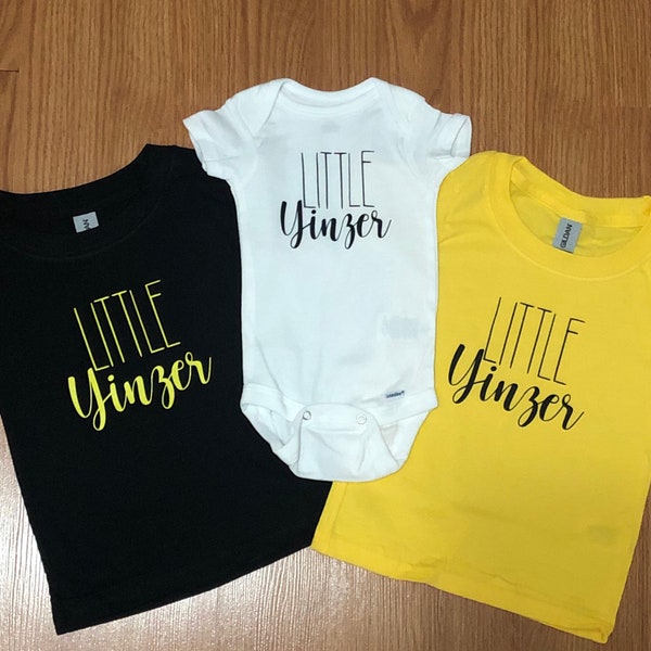 Little Yinzer Toddler T-Shirt or Onesie