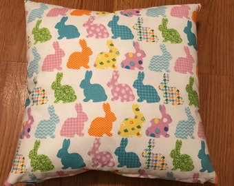 Easter Bunny Pillow Cover