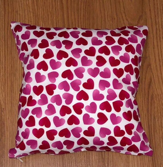 Valentine’s Day Hearts Pillow Cover