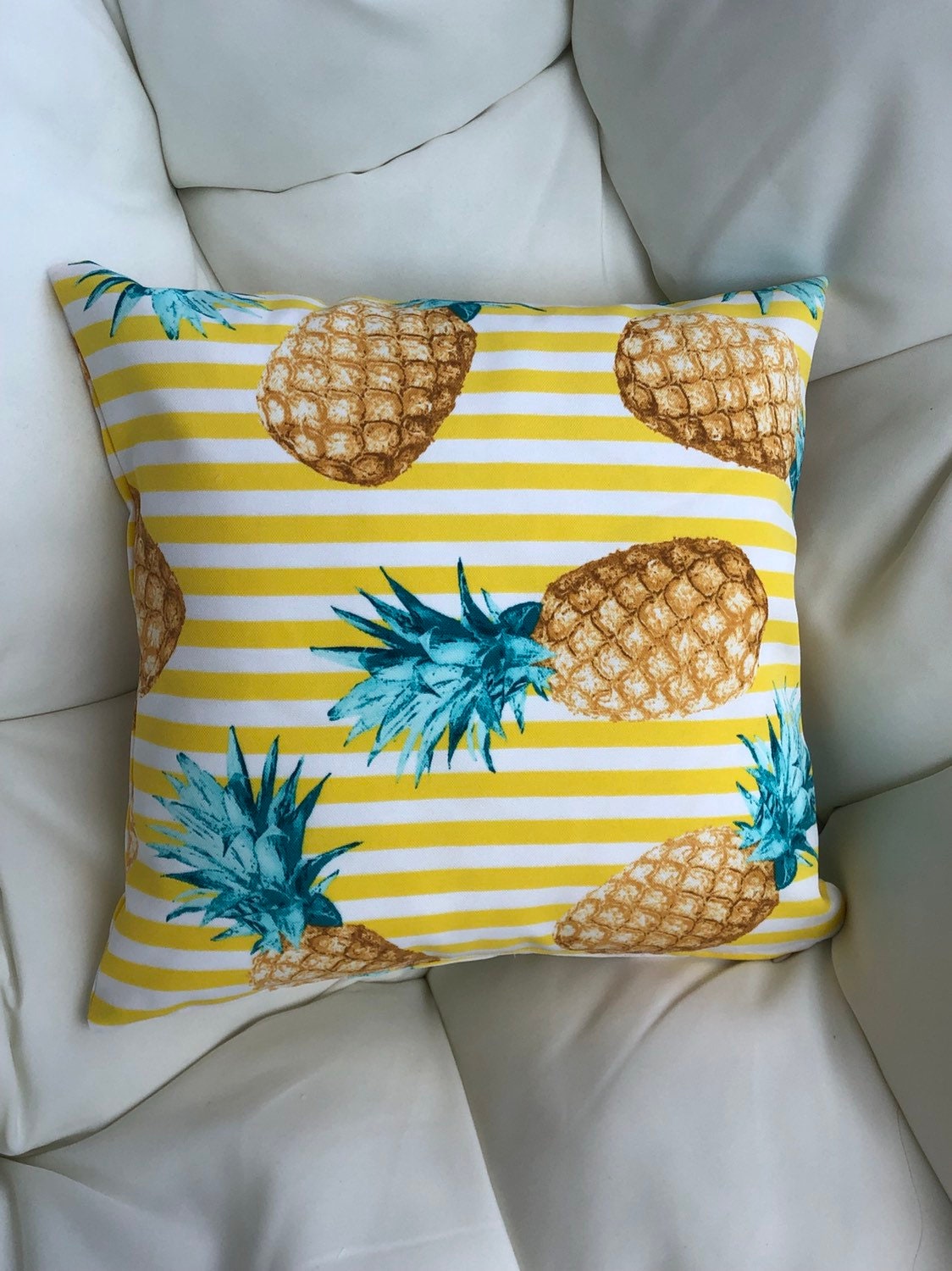 Pineapple Outdoor Decorative Pillow Cover