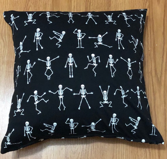 Dancing Skeletons Decorative Pillow Cover