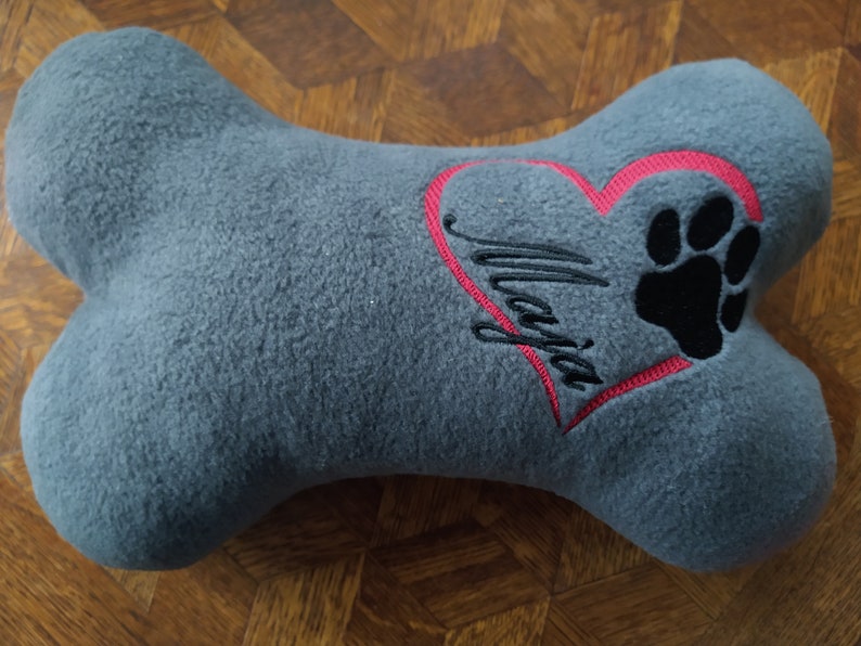 Kuscheliges Hundekissen Kopfkissen für Hunde in Knochenform Etsy