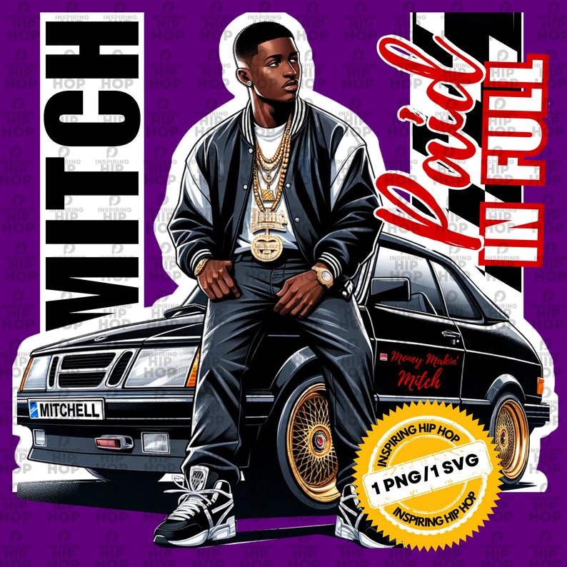 Paid in Full Mitch Character Illustration A Tribute to the Iconic Movie