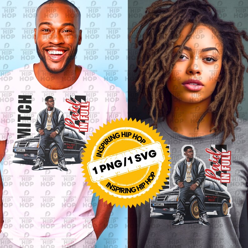 Paid in Full Mitch Character Illustration A Tribute to the Iconic Movie