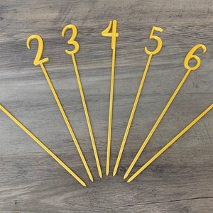 Wedding Table Numbers, Table Numbers Wedding Decor, Table Decorations, Party Decorations, Wedding Signage, Splendid Script