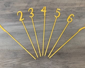Wedding Table Numbers, Table Numbers Wedding Decor, Table Decorations, Party Decorations, Wedding Signage, Splendid Script