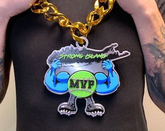 Custom Turnover * Custom Swag Bling * Chain logo * Custom Medallion * Cuban Link 3D * Custom Team Medallion * Full Color Swag *Plastic Chain