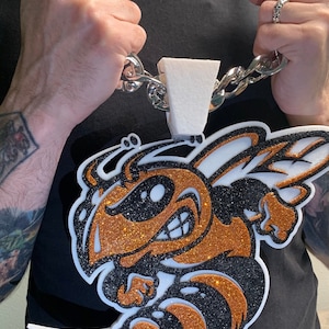 Custom Turnover * Custom Swag Bling * Chain logo * Custom Medallion * Cuban Link 3D * Custom Team Medallion * Full Color Swag