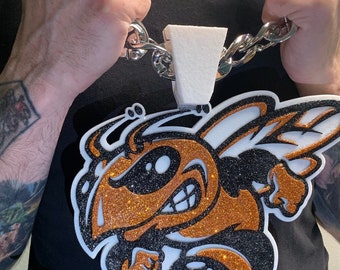 Custom Turnover * Custom Swag Bling * Chain logo * Custom Medallion * Cuban Link 3D * Custom Team Medallion * Full Color Swag
