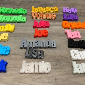 Custom Name Magnet, Personalized Name Magnet, Family Custom Magnets, Gift
