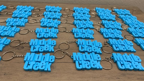 Portachiavi Personalizzato Simbolo Infinito Con Cristallo Blu - Regalo Incoraggiamento Donna