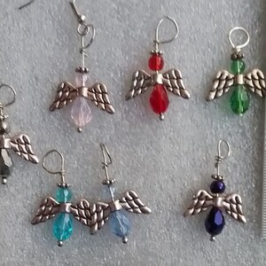 Angel earrings