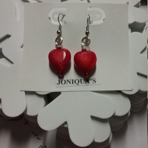 Heart earrings