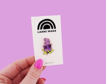 Pin | Cutie Lilac | 1.25” Enamel Pin
