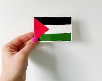 Sticker | Palestine Flag | 4" Vinyl Sticker
