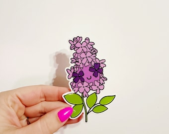 Sticker | Cutie Lilac | 4" Vinyl Sticker