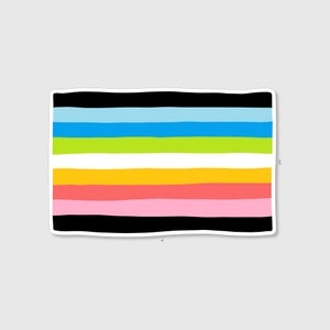 Sticker | Queer Pride Flag | 4&quot; Vinyl Sticker