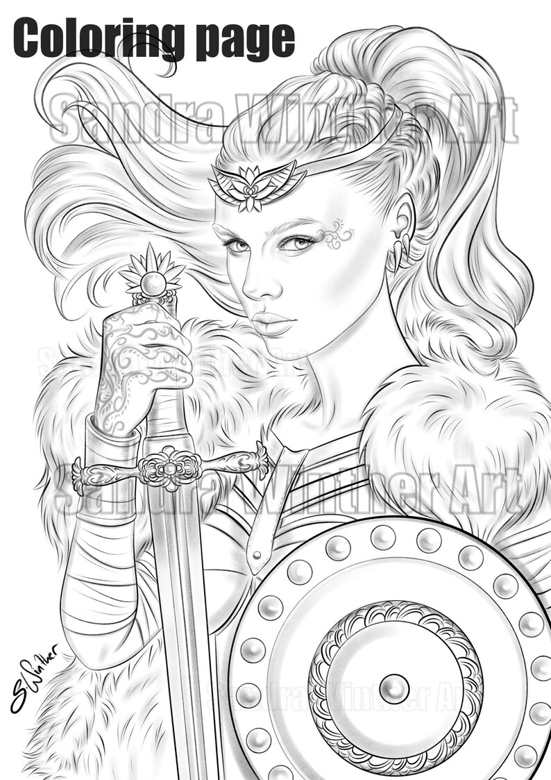 Viking Coloring Pages For Adults Coloring Pages