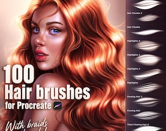 Hair Brushes for Procreate