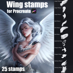 Wing Stamps for Procreate