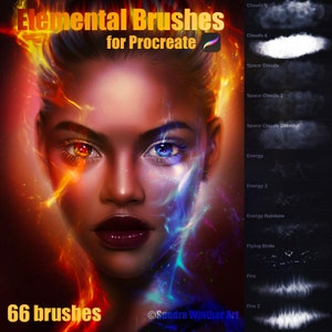 Elemental Brushes for Procreate