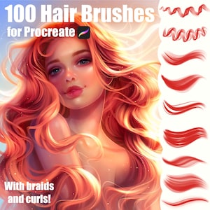 Hair Brushes for Procreate
