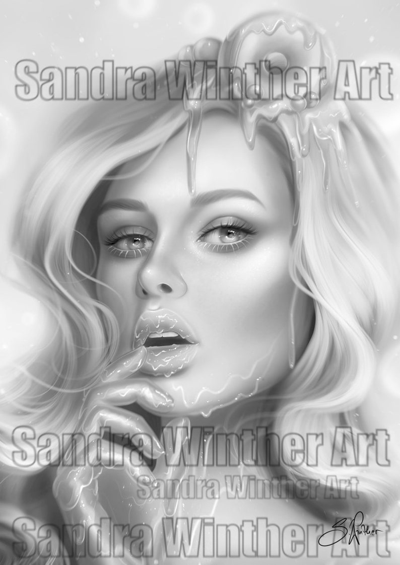 Sweet Tooth Printable Digital Coloring Page - Etsy