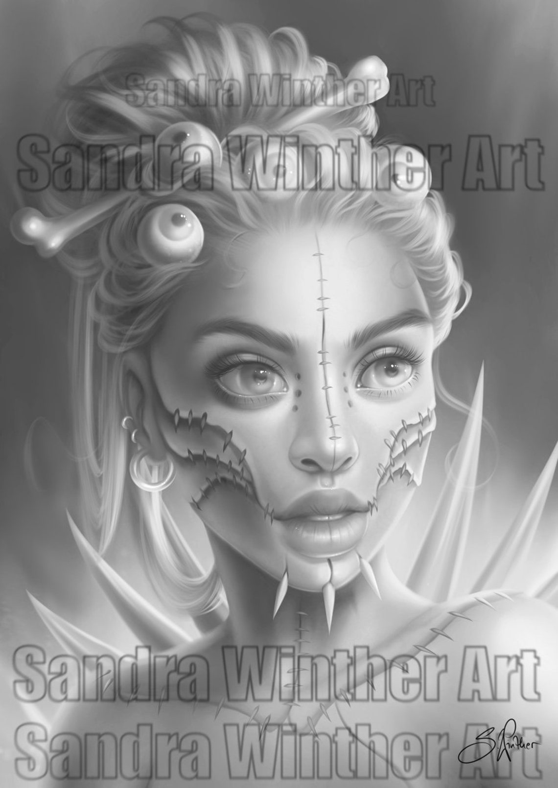 Witch Doctor Printable Digital Coloring Page - Etsy UK