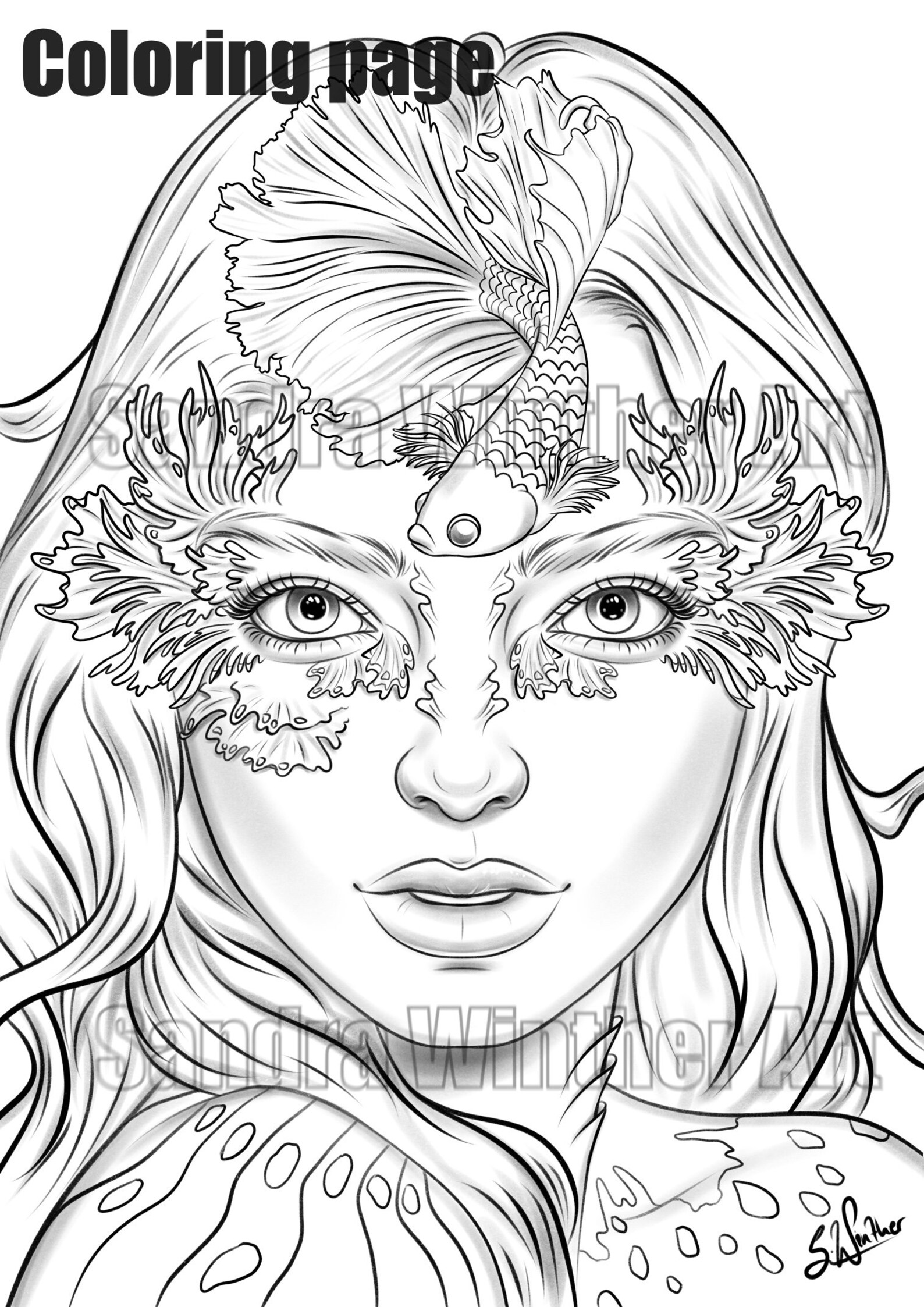 8 Pack Printable Digital Coloring Pages Etsy