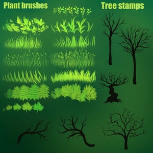 Foliage Brushes for Procreate - Etsy