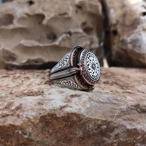 Bague poison online homme