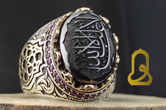 Men's Ring Turkish | Muslim Rings Men | Islamic Ring Men | Turkish Ring Men  | Zircon Jewelry - Rings - Aliexpress