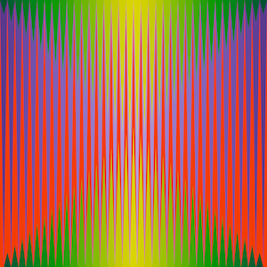 Op Art Print Fine Art Geometric Abstract Hardedge Abstraction Artist-Signed Modern Wall Art Poster, Vasarely Anuszkiewicz Stanczak Style