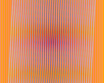 Op Art Print, Artist Signed Fine Art Print, Geometric Abstract Art, Hardedge Moiré Design, Carlos Cruz Diez Style Psychedelic Wall Poster