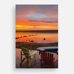 Carte postale de la baie Georgienne - prête pour la traversée ! - Carte postale canadienne - La beauté du Canada - Vue touristique - Carte postale individuelle