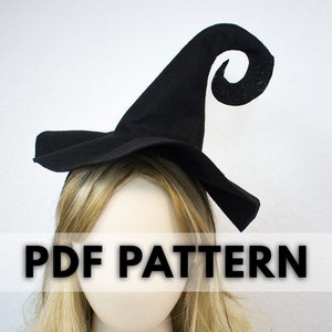 Mini Witch Hat Pattern - Spooky Halloween Costume Tutorial
