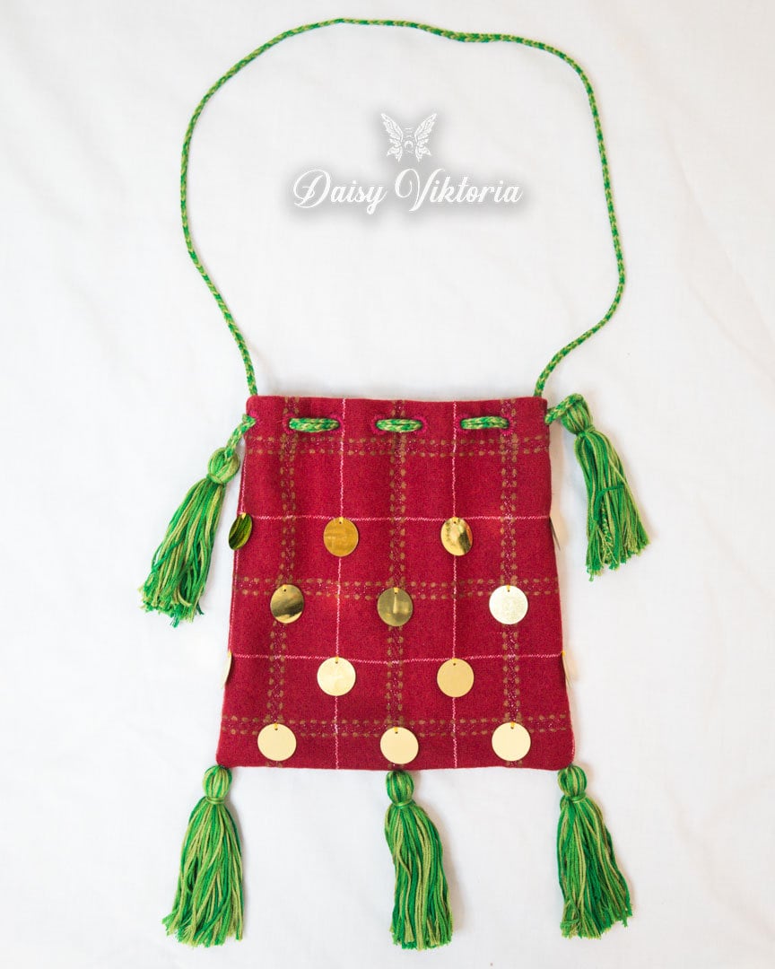 Medieval Purse or Belt Pouch PDF Pattern - 14th & 15th Century Costume ...