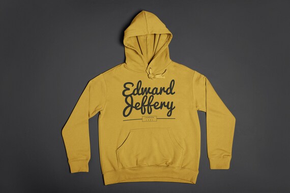 hoodie mustard yellow