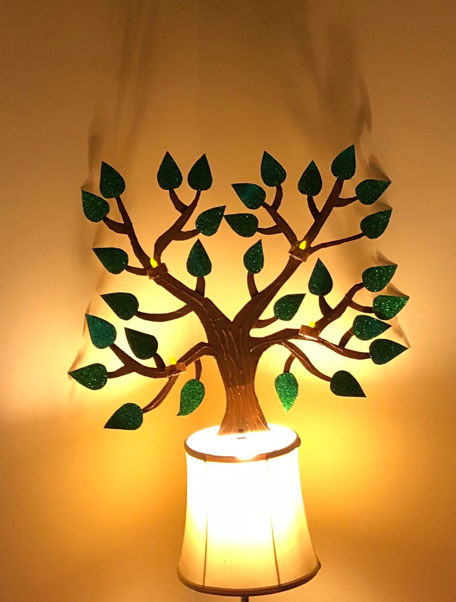 Wall hanging Tree with led lights Etsy